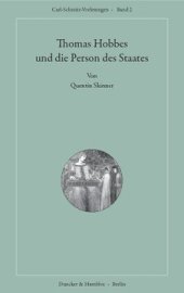 book Thomas Hobbes und die Person des Staates: Aus dem Englischen übersetzt von Christian Neumeier