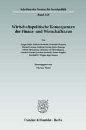 book Wirtschaftspolitische Konsequenzen der Finanz- und Wirtschaftskrise