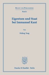 book Eigentum und Staat bei Immanuel Kant