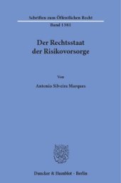 book Der Rechtsstaat der Risikovorsorge