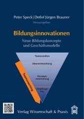 book Bildungsinnovationen: Neue Bildungskonzepte und Geschäftsmodelle