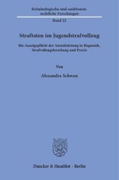 book Straftaten im Jugendstrafvollzug: Die Anzeigepflicht der Anstaltsleitung in Dogmatik, Strafvollzugsforschung und Praxis