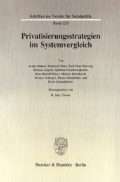 book Privatisierungsstrategien im Systemvergleich