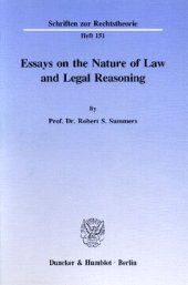 book Essays on the Nature of Law and Legal Reasoning