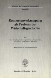 book Ressourcenverknappung als Problem der Wirtschaftsgeschichte