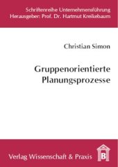 book Gruppenorientierte Planungsprozesse