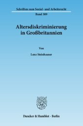 book Altersdiskriminierung in Großbritannien