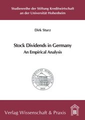 book Stock Dividends in Germany: An Empirical Analysis