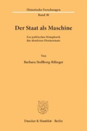 book Der Staat als Maschine: Zur politischen Metaphorik des absoluten Fürstenstaats