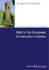 book M&A in the European Construction Industry