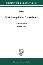 book Mitteleuropäische Grenzräume