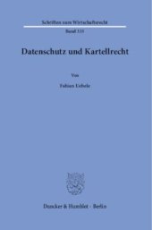 book Datenschutz und Kartellrecht