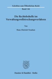 book Die Rechtsbehelfe im Verwaltungsvollstreckungsverfahren