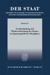 book Verabschiedung und Wiederentdeckung des Staates im Spannungsfeld der Disziplinen