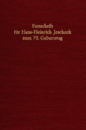 book Festschrift für Hans-Heinrich Jescheck zum 70. Geburtstag