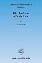 book Die Lkw-Maut in Deutschland