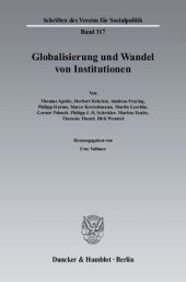 book Globalisierung und Wandel von Institutionen