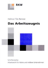 book Das Arbeitszeugnis