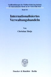 book Internationalisiertes Verwaltungshandeln