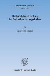 book Diebstahl und Betrug im Selbstbedienungsladen