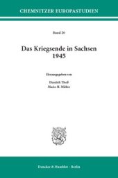 book Das Kriegsende in Sachsen 1945