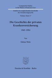 book Die Geschichte der privaten Krankenversicherung: 1945–1994