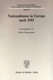 book Nationalismus in Europa nach 1945