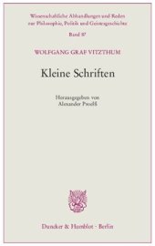 book Kleine Schriften: Hrsg. von Alexander Proelß