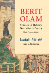 book Berit Olam: Isaiah 56-66