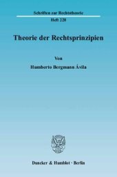 book Theorie der Rechtsprinzipien