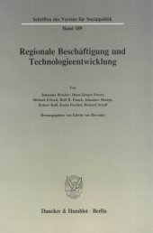 book Regionale Beschäftigung und Technologieentwicklung