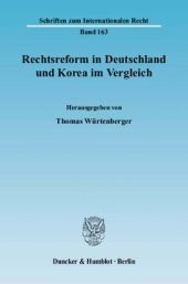 book Rechtsreform in Deutschland und Korea im Vergleich