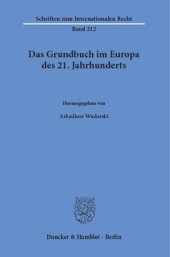 book Das Grundbuch im Europa des 21. Jahrhunderts