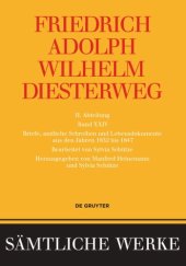 book Sämtliche Werke: Band 24 Briefe, amtliche Schreiben und Lebensdokumente aus den Jahren 1832 bis 1847