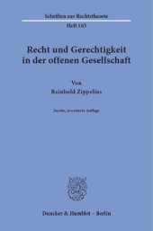 book Recht und Gerechtigkeit in der offenen Gesellschaft