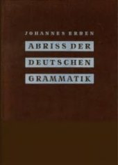 book Abriss der deutschen Grammatik