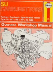 book Haynes SU Carburettors Owners Workshop Manual