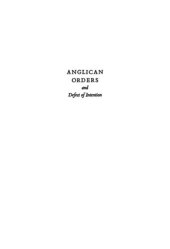 book Anglican Orders and Defect of Intention