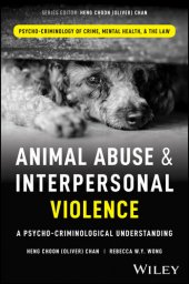 book Animal Abuse and Interpersonal Violence : A Psycho-Criminological Understanding