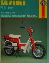 book Haynes Suzuki FZ50 Suzy Owner's Workshop Manual