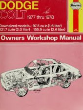 book Haynes Dodge Colt Owners Workshop Manual