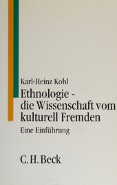 book Ethnologie - die Wissenschaft vom kulturell Fremden. Eine Einführung