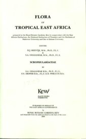 book Flora of Tropical East Africa: Scrophulariaceae