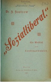 book "Sozialliberal." Ein Weckruf zu den Landtagswahlen