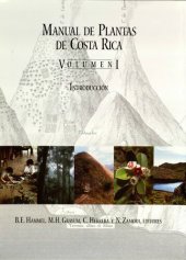 book Manual de Plantas de Costa Rica, Volumen I: Introduccion