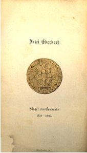 book Die Siegel der Abtei Eberbach im 13. und 14. Jahrhundert