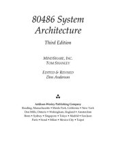 book 80486 System Architecture