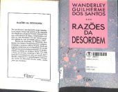 book Razões da Desordem