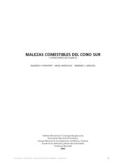 book Malezas comestibles del Cono Sur y otras partes del planeta