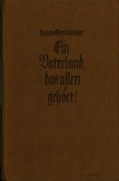 book Ein Vaterland, das allen gehört!